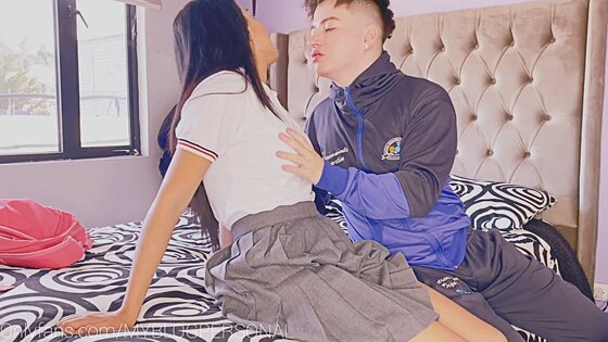 flaquita culona colombian schoolgirl with big tits fucking hard tubegalore